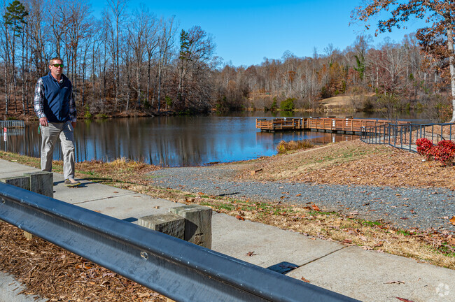 Clemmons residents enjoy the great outdoors with nearby ponds, lakes, trails, and mountains.