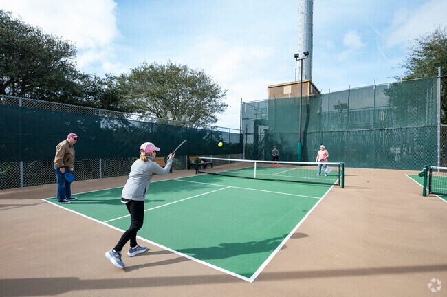 Spend the day playing pickleball with friends at Timothy T. Pollard Park.