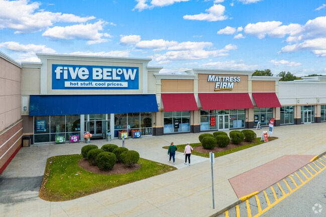 Popular retail shopping options can be found at Killingly Commons.