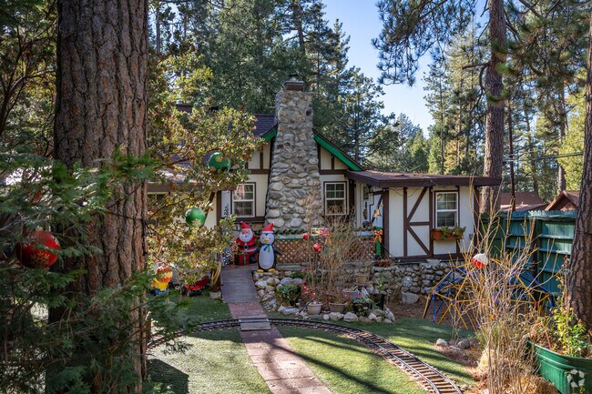 Idyllwild Montessori School is located under the pine trees in the mountains.