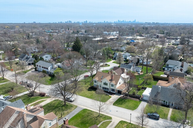 North Skokie is approximately 15 miles north of Downtown Chicago.