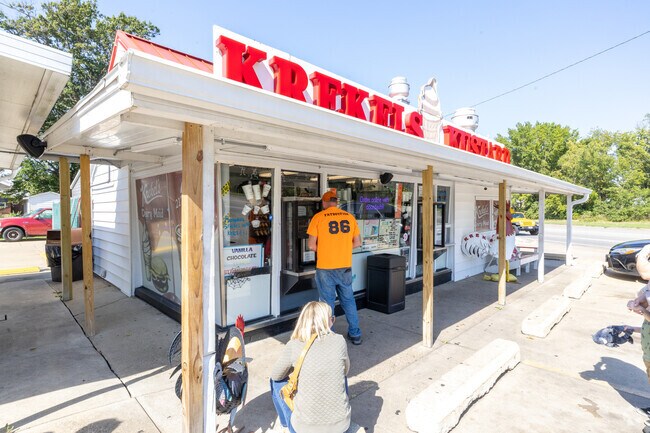 Galloway Park is home to Krekals Kustard a local favorite.