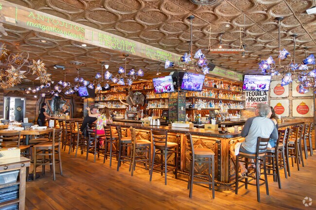 Locals savor tequila and more at Rocco’s Tacos, a Gulf Stream hotspot.