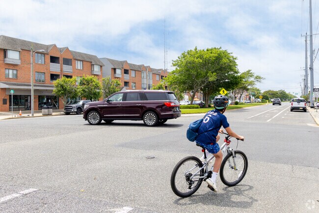 Biking is on of the most common ways locals navigate around Stone Harbor.