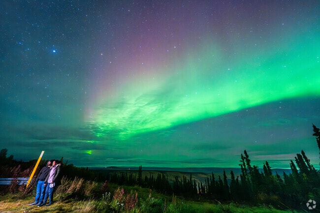 Steele Creek residents have various places they can view the stunning Aurora Borealis.
