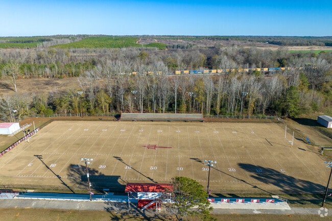 Cheer on the football team at Maplesville High School.