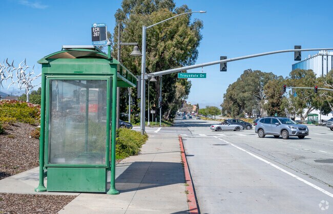 There are plenty of bus stops located all throughout Ray Park.