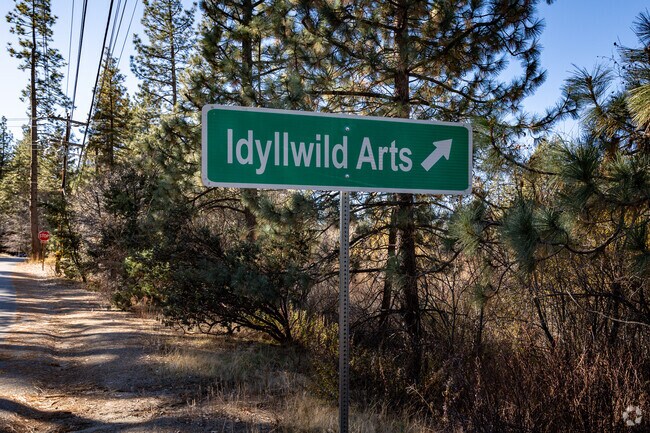 Idyllwild Arts Academy is located under the pines in the San Jacinto mountains.
