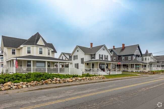 Oceanfront homes are common along Marshfield’s shoreline.
