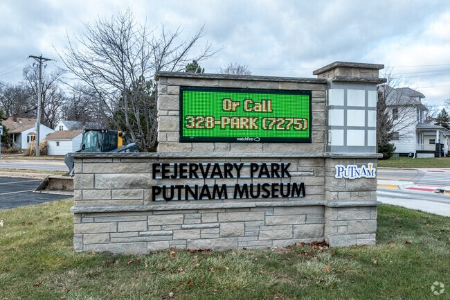 Fejervary Park is a quiet residential neighborhood clustered around its namesake Fejervary Park.