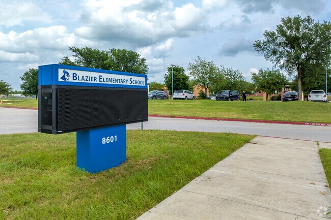 Blazier Elementary School serves families in and around Onion Creek, Austin, TX.