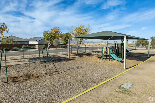 Kids have a safe and secure campus to learn at Heartland Ranch Elementary School in Coolidge.