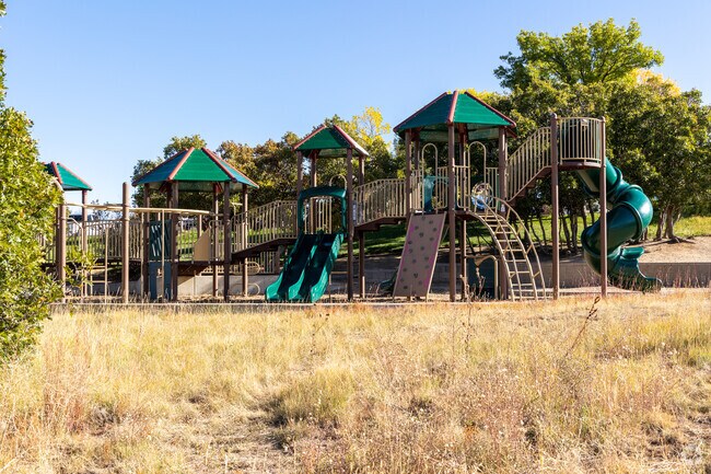 Playground time at Castle Rock Recreation Center is a hit with Woodlands kids.
