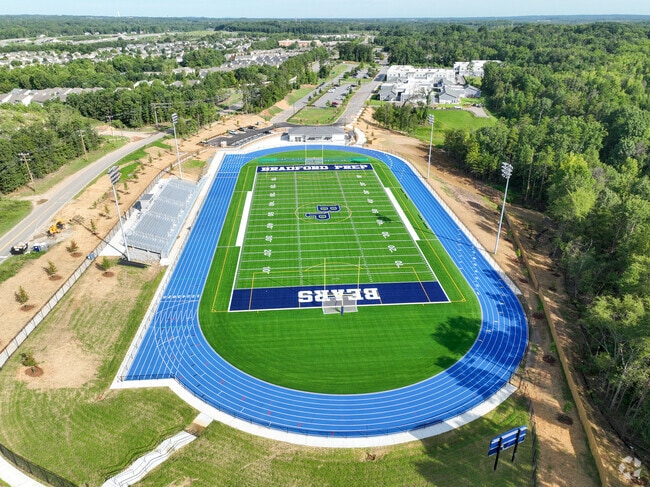 The home field of the Bears, Bradford Preparatory School in Mallard Creek-Wit