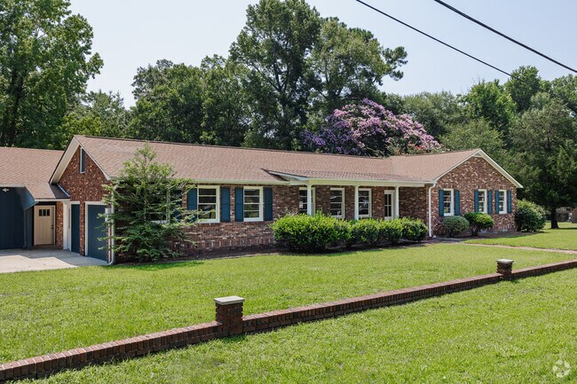 Find beautiful brick homes with spacious yards in Ashley Acres.