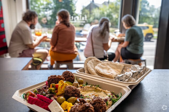 Falastin serves up some of the most beautiful dishes you will find along the North Shore.