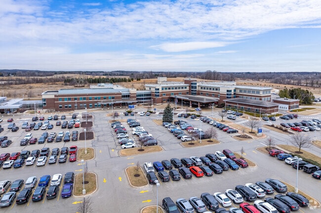 Froedtert West Bend Hospital serves the area for healthcare needs.
