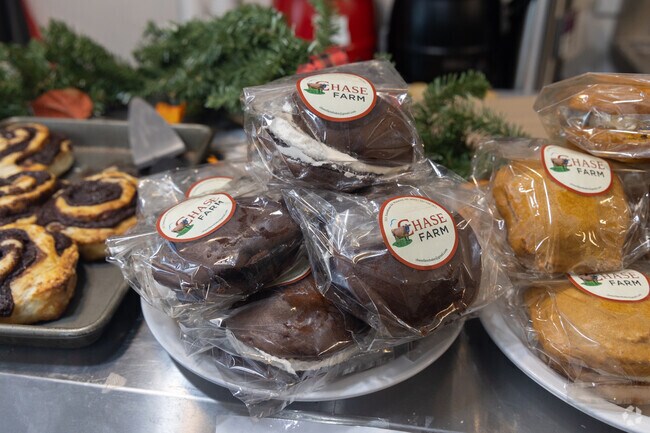 Enjoy a Chase Farm woopie pie in downtown Bath near West Bath.