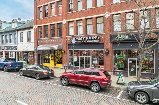 A variety of eateries are found in Uptown Athens, just north of the university.