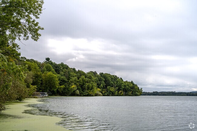 Tainter Lake is the featured amenity at Northwest Landing Park.