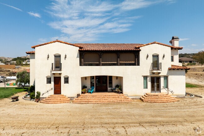 Campo offers a few large Spanish-style homes with plenty of land.