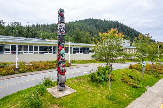 Located on Douglas Island is the only elementary school, Gastineau Elementary School