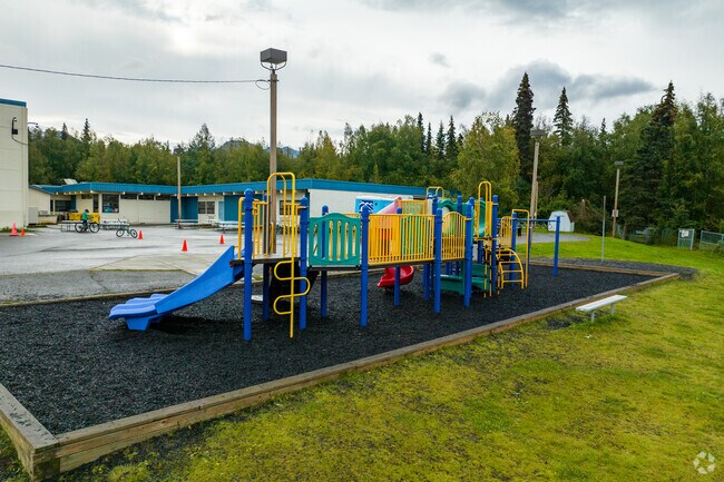 O'Malley Elementary School students can play with their friends during recess.
