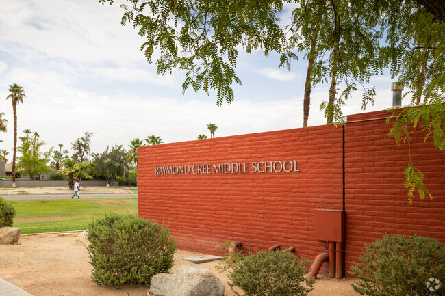 Students are the highest priority at Raymond Cree Middle School in Palm Springs.