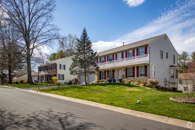 A variety of home styles can be found in the Derwood area.