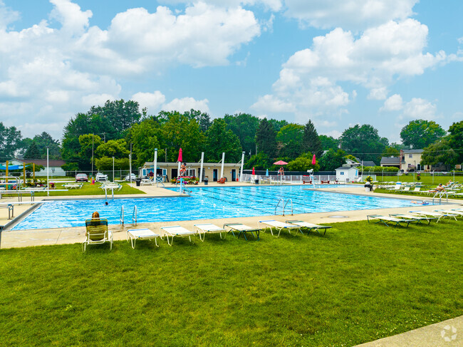 The pool at Minerva Park Recreation is open in the spring and summer.