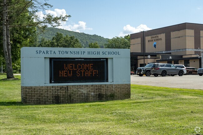 Sparta High School earns an outstanding overall Niche grade of A.