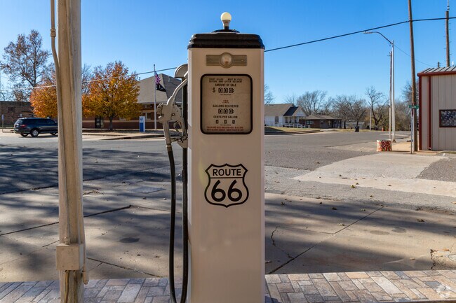 Wellston is located along historic U.S Route 66.