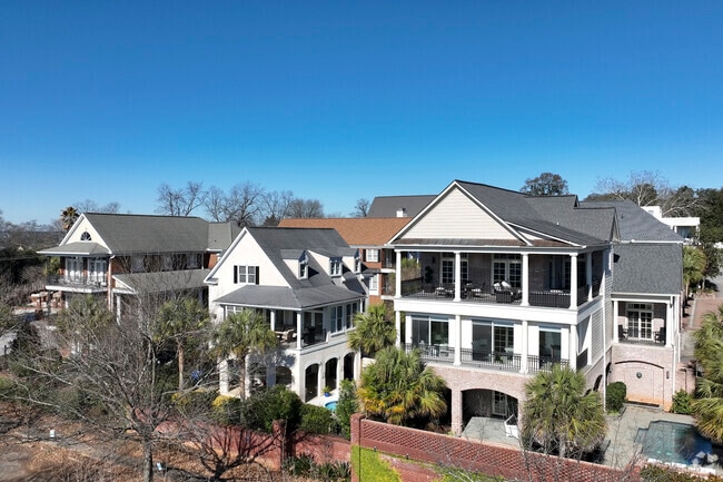Rows of historic-styled homes are common in Arsenal Hill.