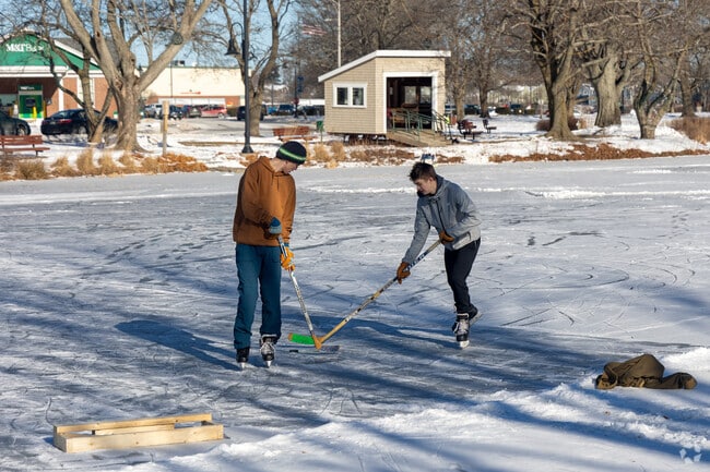 Enjoy some winter fun at Mill Creek Park near Highland.