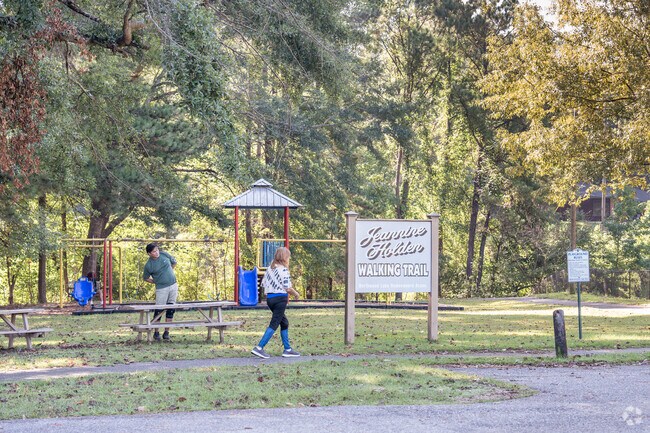 Get some exercise in at Holdon Park in Northwood Lake.