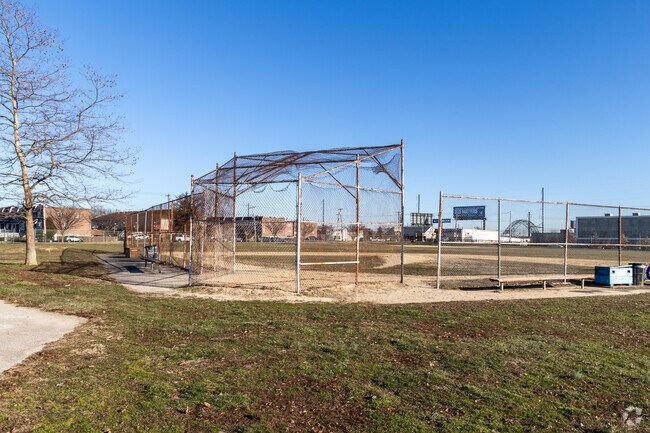 Play baseball at American Legion Playground.