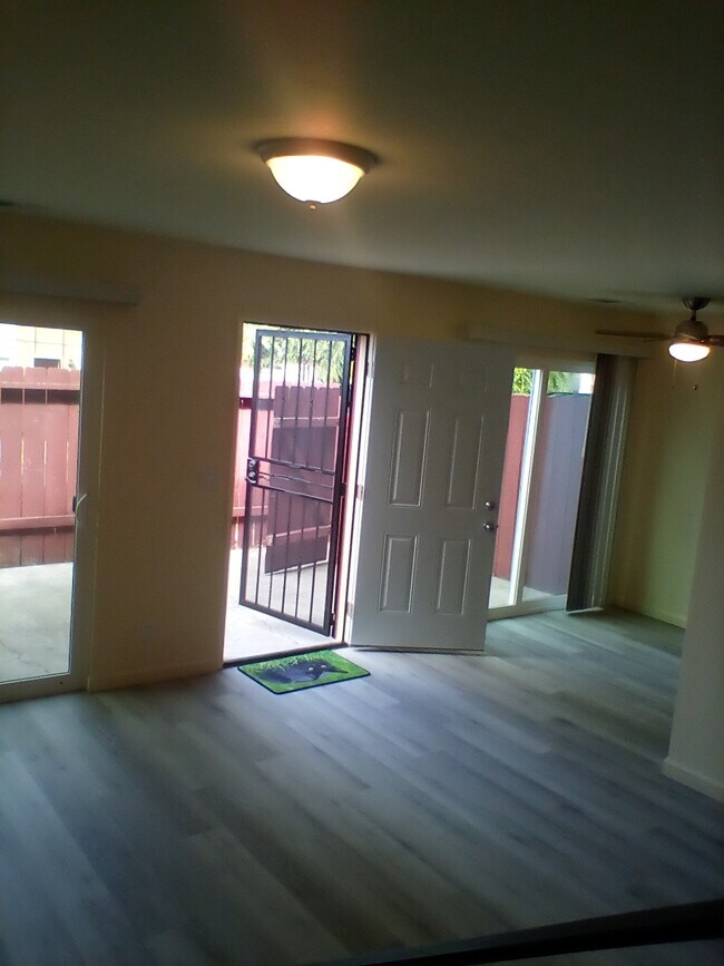 Entry living room