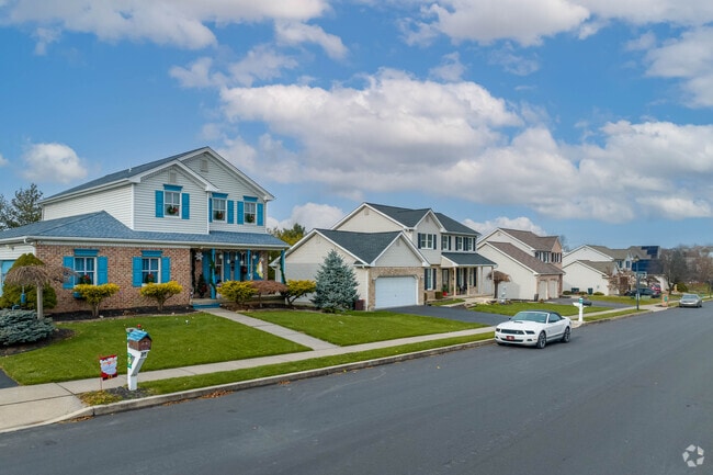 Single-family homes are abundant in Allen Township, Northampton.