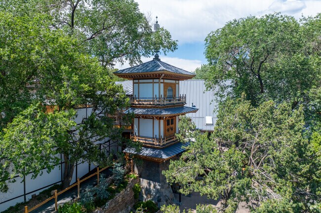 Ten Thousand Waves is a Japanese spa and resort hidden in Hyde Park.