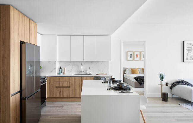 Enjoy cooking in our thoughtfully designed kitchens with elevated finishes