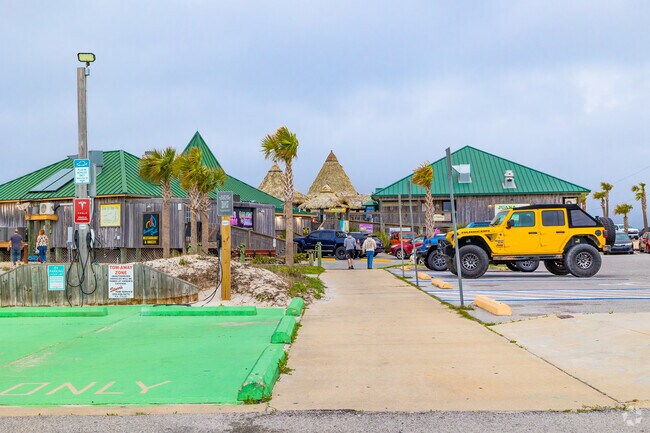 Juana's Pagodas is a beach bar, restaurant, and venue. all rolled into one in Navarre Beach.
