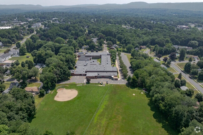 Dodd Middle School is located at 100 Park Place in Cheshire, CT.