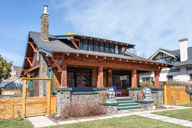 Newly renovated homes are common in the Downtown Provo neighborhood.