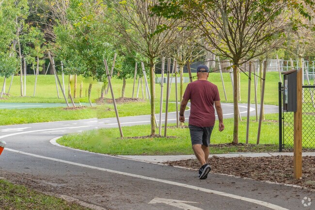 Del Oro Park in Del Oro Groves has paved trails, perfect for daily walks.