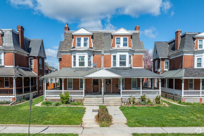 Brick twin homes are one of most popular style of house found in The Avenues.