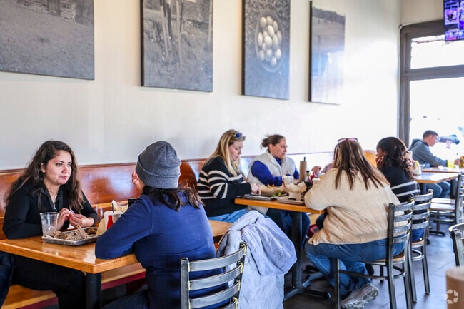 Farmhaus Burger on Broad is a downtown favorite for casual dining and shopping breaks.