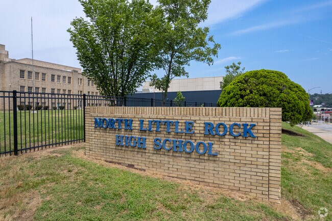 North Little Rock High School is located off 22nd Street.