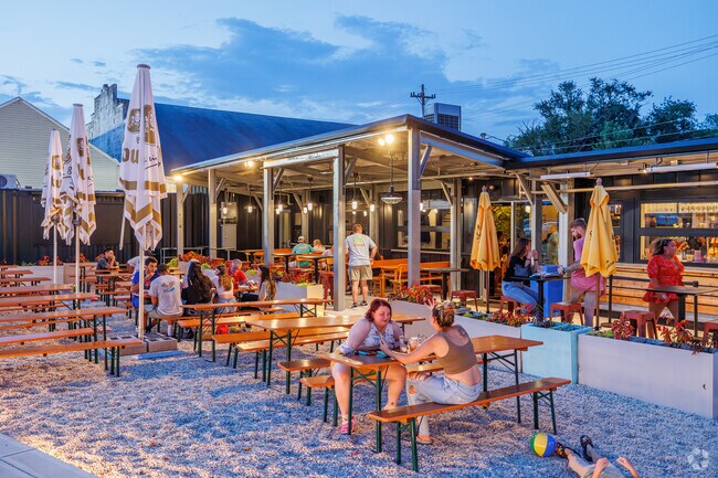 Rail Haus is a local taphouse with a family friendly vibe near Rodney Village.