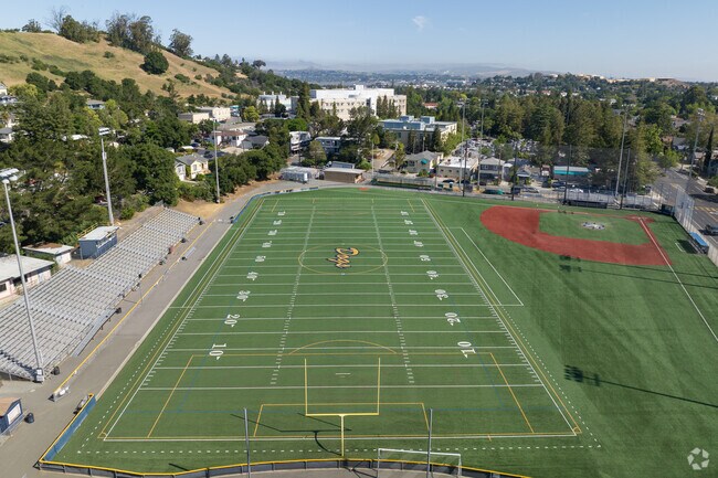 Alhambra High School has a beautiful campus for kids from Vine Hill and Martinez.
