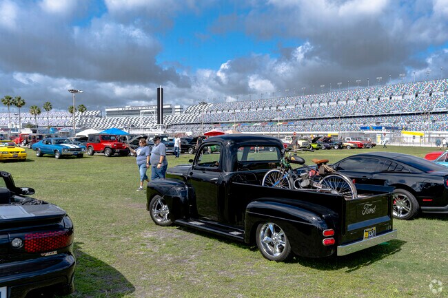 Car shows and other special events are also held at  Daytona International Speedway.